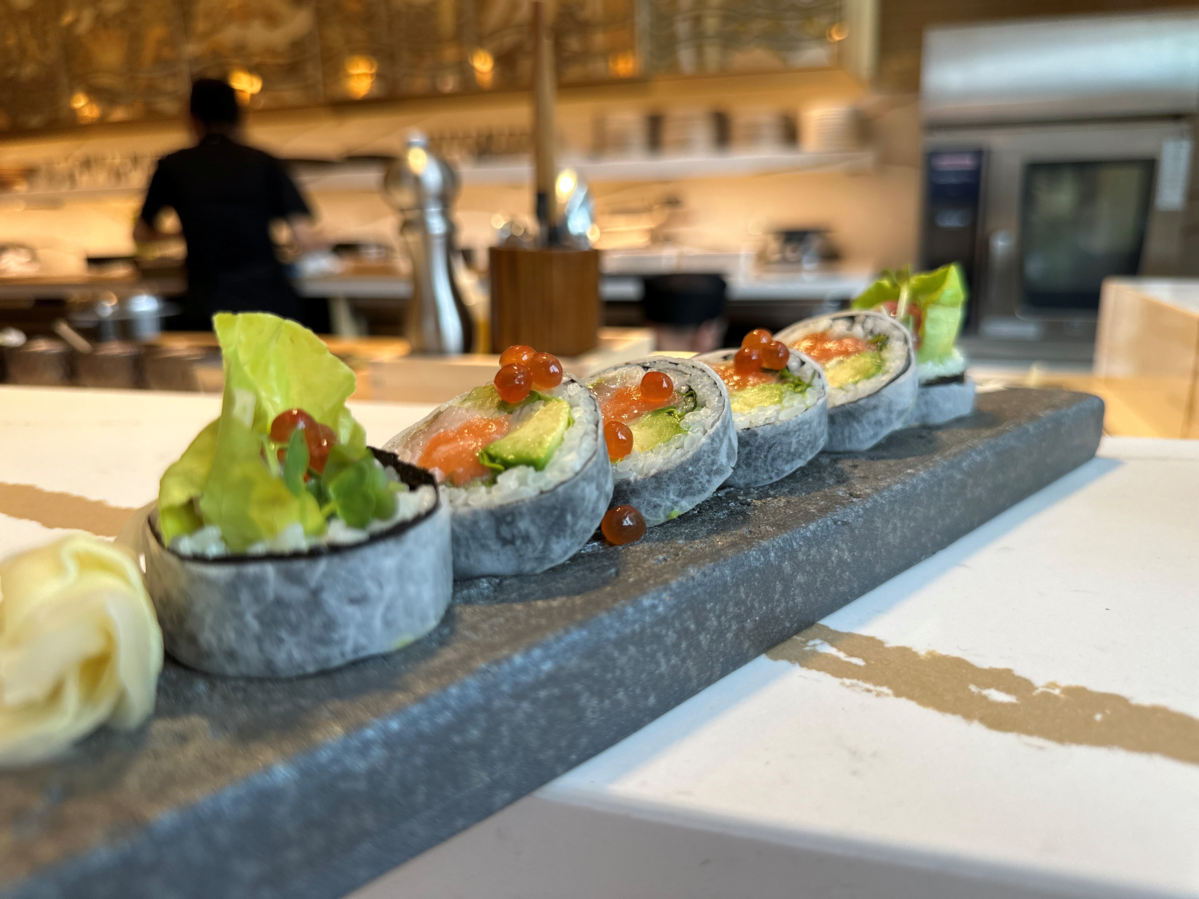 Ikura on rolls